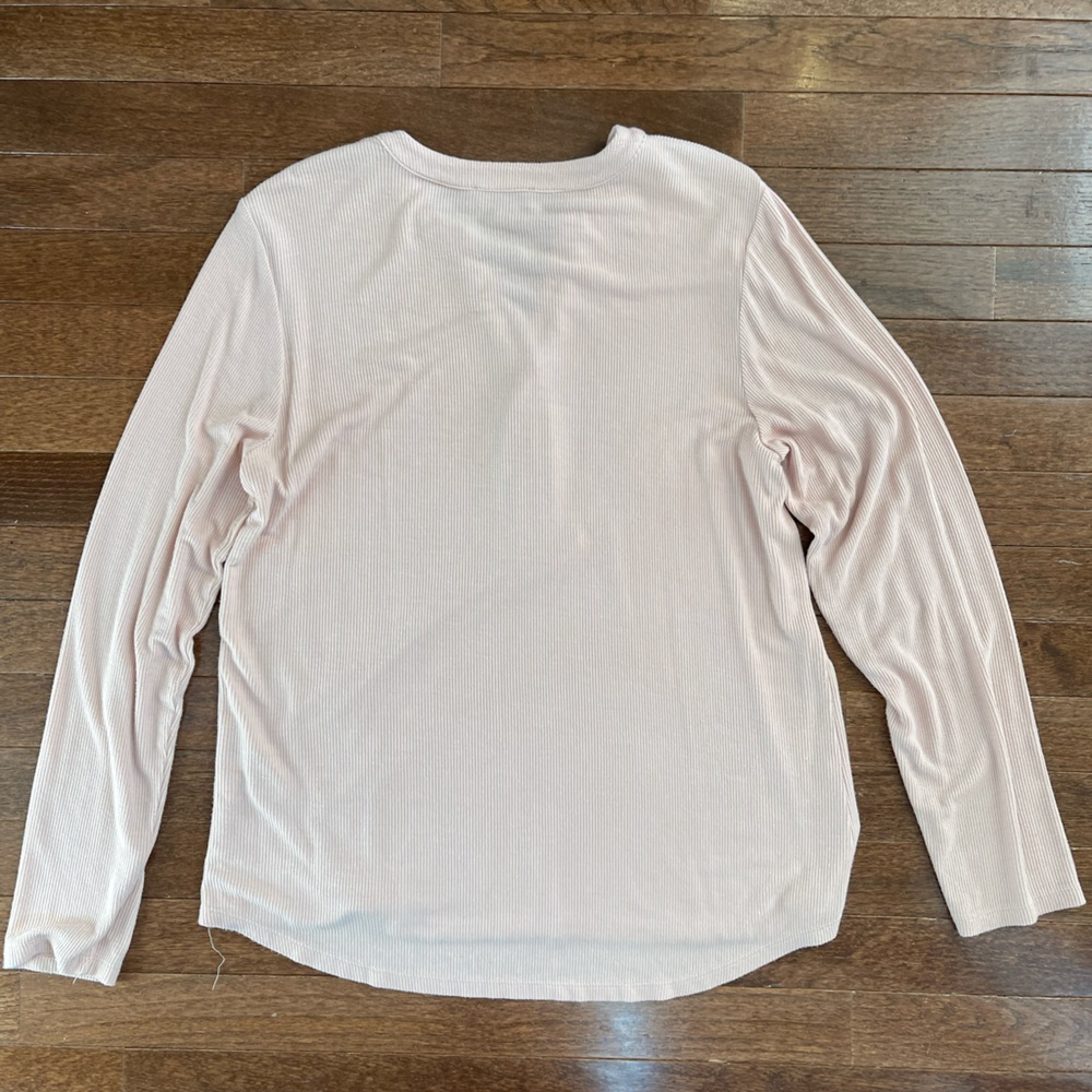 Calvin Klein Performance Ribbed Henley - Picture 3 of 7